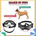 Ownpets Dog Goggles - UV, Snow, Wind, Dust Protection Glasses with Adjustable Strap - Safety Pet Sunglasses for Small and Medium Dogs - Black - Buy Online on SooperMarket.com