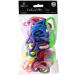 100 Colored Hair Ties for Girls & Women | Elastic Comfortable High-Quality Hair Bands in 16 Colors & 4 Patterns - Perfect for Daily Use - Buy Online on SooperMarket.com