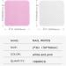 1080PCS Lint Free Nail Wipes - Non-Woven Polish Remover Pads for Nails & Eyelash Extensions - Soft Lint Free Wipes in Pink & White Case - Buy Online on SooperMarket.com