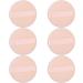 GOTH 6Pcs Round Velour Powder Puff Set for Face Makeup - Washable & Soft Cosmetic Pads - Buy Online on SooperMarket.com