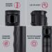 SABRE Ruger Pepper Gel - 25 Bursts, 12-Foot Range, UV Dye, Finger Grip, Key Ring - Black Pepper Spray - Buy Online on SooperMarket.com