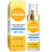 Hair & Scalp Sunscreen SPF 30 Scalp Protector Spray Prevent Hair Color Fade/Dryness Suitable for Hiking/Beach/Running Non-Greasy Formula