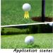 EROMAP Indoor Golf Tees Set - 18 Pcs Plastic Tees for Practice on Turf & Driving Range - Winter Golf Tees in Tall + Short Sizes (Yellow, Green, Pink) - Buy Online on SooperMarket.com