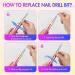 OHZOIRIC Electric Nail Drill 45000RPM - Professional Portable Nail File Kit for Manicure, Pedicure, Acrylic & Gel Nails - High-Speed Nail Drill for Home & Salon Use - Buy Online on SooperMarket.com