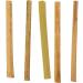 100 Pack Natural Bamboo Sticks for Crafts - 5.2 Long, 0.26-0.37 Thick - DIY Bee Houses, Jewelry Projects - Craft Supplies - Buy Online on SooperMarket.com