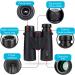 Binoteck 10x42 Binoculars for Adults | Professional HD Roof BAK4 Prism Lens | Ideal for Bird Watching, Hunting, Travel, Sports, Opera, Concerts | Includes Carrying Bag | Lightweight (1.0 lbs) | New Model - Buy Online on SooperMarket.com