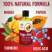 Kojic Acid Face Wash 4oz - Natural Brightening Cleanser for Dark Spot & Acne Scar Removal with Turmeric - Fresh Mango Papaya Scent - Made in USA - Buy Online on SooperMarket.com