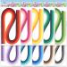 JUYA 60-Color Paper Quilling Strips Set - 10 Packs, 54cm Length, 3mm Width - Buy Online on SooperMarket.com