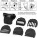Buy Electric Shaver Trimmer Head Set BT32+5 - 5 Guide Combs - Replacement Black Trimmer Head for All Skin Types | Fast International Shipping - Buy Online on SooperMarket.com