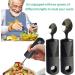 Healthman Adaptive Tableware 4-pieces Dinnerware with Non-Slip Handle Suitable for People with Inconvenient Hands and The Elderly Weightless Adaptive Eating Flatware - Buy Online on SooperMarket.com