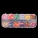Desikixudy 3D Shape New Nail Clear Nail Pearl Diy Nail Art Decorations Rhinestone Manicure Tools 3# Colorful Vest Sequins - Buy Online on SooperMarket.com