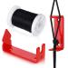 Hanaive 2 Pieces Bowstring Separator 120 Yards Bowstring Serving Thread Peep Sight Installer Red Archery Bowstring Separator for Compound Bow Accessories Maintenance