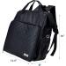 HOMEST Knitting Bag Backpack - Large Yarn Holder with Custom Front Pocket - Black - Buy Online on SooperMarket.com