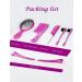Shineworth 7-Piece Wig Brush Comb Set - Perfect for Synthetic Wigs, Hair Extensions & Human Hair - Buy Online on SooperMarket.com