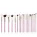 Jessup Professional Makeup Brush Set Soft Natural Bristle Foundation Eyeshadow Blending Blusher Buffer Concealer Brush 20pcs Blushing Bride T291