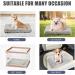 Self Warming Cat Dog Bed 23.6x19.7inch Grey - Extra Warm Thermal Pet Pad for Indoor Outdoor Pets - Buy Online on SooperMarket.com