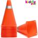Kiddie Play 7 Traffic Cones (12 Pack) for Sport Training - Soccer Cones in Orange - Buy Online on SooperMarket.com