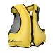 OMOUBOI Floatage Jackets Inflatable Snorkel Vest Adult Swimming Jacket for Diving Surfing Swimming Outdoor Water Sports Suitable for 90-220lbs (Yellow)