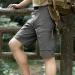 FREE SOLDIER Men's Cargo Shorts 32W x 12L Gray - Lightweight Quick Dry Hiking Tactical Shorts with Belt | Nylon Spandex Blend | Breathable & Durable - Buy Online on SooperMarket.com