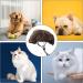 1 Piece Pet Wig Dog and Cat Cosplay Wig Christmas Dog Wig Large and Small Dog Wig Pet Wig with Bangs Suitable for Artistic Photos and Holiday Parties (Brown) - Buy Online on SooperMarket.com