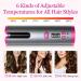 GeRRiT Cordless Automatic Hair Curler Set - Ceramic Wireless Curling Iron Wand Rechargeable & Portable Auto Shut-Off - Perfect for International Shipping - Buy Online on SooperMarket.com