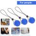 Demeras Wrist Finger Massage Exerciser - Stress Relief Fitness Training Squeezing Balls with Bungee Cord | Blue 30 Degrees - Buy Online on SooperMarket.com