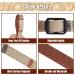 Classic Plaid Bow Tie Cat Collar with Bell - 2 Pack Adjustable Collars for Cats and Small Dogs - Beige Plaid Design - Buy Online on SooperMarket.com