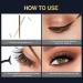 Magic Magnetic Eyelashes and Eyeliner Kit - 3D 5D Natural Look False Lashes - No Glue Needed - 7 Pairs Eyelashes + Eyeliner Pen (Blue) - Buy Online on SooperMarket.com