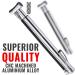 PRO BIKE TOOL Mini Floor Pump - Fast Tire Inflation - Presta & Schrader Valve - High Pressure Pump for Road & Mountain Bikes - Buy Online on SooperMarket.com