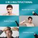 Imoebel 3-in-1 Nasal Hair Trimmer with LED Display | Double Cutting Blades for Nose Ear Eyebrow & Face Hair | Unisex Hair Cutter in Green - Buy Online on SooperMarket.com