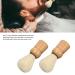 Mini Professional Wooden Handle Shaving Brush for Men - Beard & Mustache Care | Ideal for Salons | International Shipping - Buy Online on SooperMarket.com