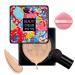 Roinaid CC Cream Cushion Foundation Mushroom Air Cushion CC Cream Beauty Cream Exo Too Cushion Foundation Korean Brightening Long-Lasting Liquid Primer