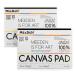 MEEDEN Canvas Pad  9 x 12 Inches  10 Sheets  100% Cotton  12.3-oz Gesso Primed  Glue-Bound Canvas Paper for Oil and Acrylic Painting  Art Supplies for Mixed Media Techniques