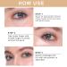 2PC Caffeine Eye Serum + EGCG - Target Dark Circles Puffiness & Fine Lines | Reduces Under Eye Bags & Wrinkles | Shop Now - Buy Online on SooperMarket.com