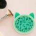 Buy Green 11x11cm Makeup Brush Cleaner & Storage Rack - Cute Cat Clean Brush Pad & Scrubber for Perfect Makeup Care | International Shipping Available - Buy Online on SooperMarket.com