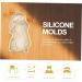 STOBOK 3 Pcs Tray Silicone Mold Silicone Molds Epoxy Resin Tray Mold Silicone Plate Mould Manual Cake Mold Whitex3pcs 16.1X8.5CMx3pcs - Buy Online on SooperMarket.com
