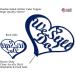 We Still Do Cake Topper Vow Renewal Party Decorations Ideas Anniversary Premium Quality Decoration Sturdy Doubled Sided Glitter Acrylic Stick. Made in USA (Blue) - Buy Online on SooperMarket.com