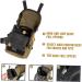 Buy Oneigris Eureka Backpack for Small Dogs - Green Feces Bag Dispenser Ideal for Hiking - L 14 x W 6 x H 18 cm - Buy Online on SooperMarket.com