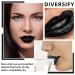 Buy Waterproof Goth Liquid Lipstick & Lip Liner Set | Dark Black Green Brown - Longlasting Matte Stain for Halloween Makeup & Cosplay - Buy Online on SooperMarket.com