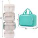 Narwey Hanging Travel Toiletry Bag - Women's Cosmetics Makeup Organizer Teal (Large) - Buy Online on SooperMarket.com