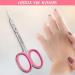 Nail Scissors 3 Pack - Blue & Pink Nail/Cuticle Scissors Set - Buy Online on SooperMarket.com