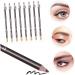 TOVINANNA 8pcs Pencil Sharpener Eyebrow Pencil Waterproof Eyebrow Pen Pencils Miss Wooden Small Tools Coffee 1 count (Pack of 1) Coffee - Buy Online on SooperMarket.com