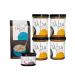 Tada miso ramen set vegan with sharp seasoning paste - 4x 350ml traditional spicy ramen broth - including 250g ramen noodles & 150g spice up wort paste with spice up wortpage