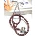 Professional Burgundy Stethoscope - Cardiology Dual Sided Stainless Steel | Buy Internationally - Buy Online on SooperMarket.com