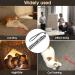ANDICEQY Cat Laser Toy - 7 Adjustable Patterns for Indoor Pets - Long Range Training & Exercise - USB Rechargeable - Buy Online on SooperMarket.com