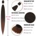 Xusuperb Pre-Stretched Braiding Hair - Ombre Brown 26 Easy Braids Extensions | 6 Packs Soft Yaki-Textured Kanekalon Hair (T1B/30#) - Buy Online on SooperMarket.com