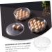 OSALADI 1pc Refrigerator Bin Clear Egg Container Transparent Organizer Storage - Buy Online on SooperMarket.com
