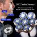 LAXED Electric Barber for Men Rechargeable Bald Head Electric 7 Floating Heads Beard Nose Clipper Hair Trimmer - Buy Online on SooperMarket.com