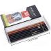 MARKART Professional Charcoal Drawing Set - 10 Piece Color Pencils for Sketching, Shading, and Blending - Ideal for Beginners and Artists - Buy Online on SooperMarket.com