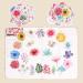 Knaid Flower Stickers Set (360 Pieces) Decorative Assorted Floral Sticker for Scrapbooking Planner Bullet Journals Supplies - Buy Online on SooperMarket.com